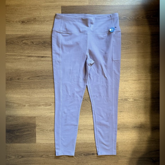 NWT Sketchers Lavender High-Waisted Leggings - Picture 1 of 3